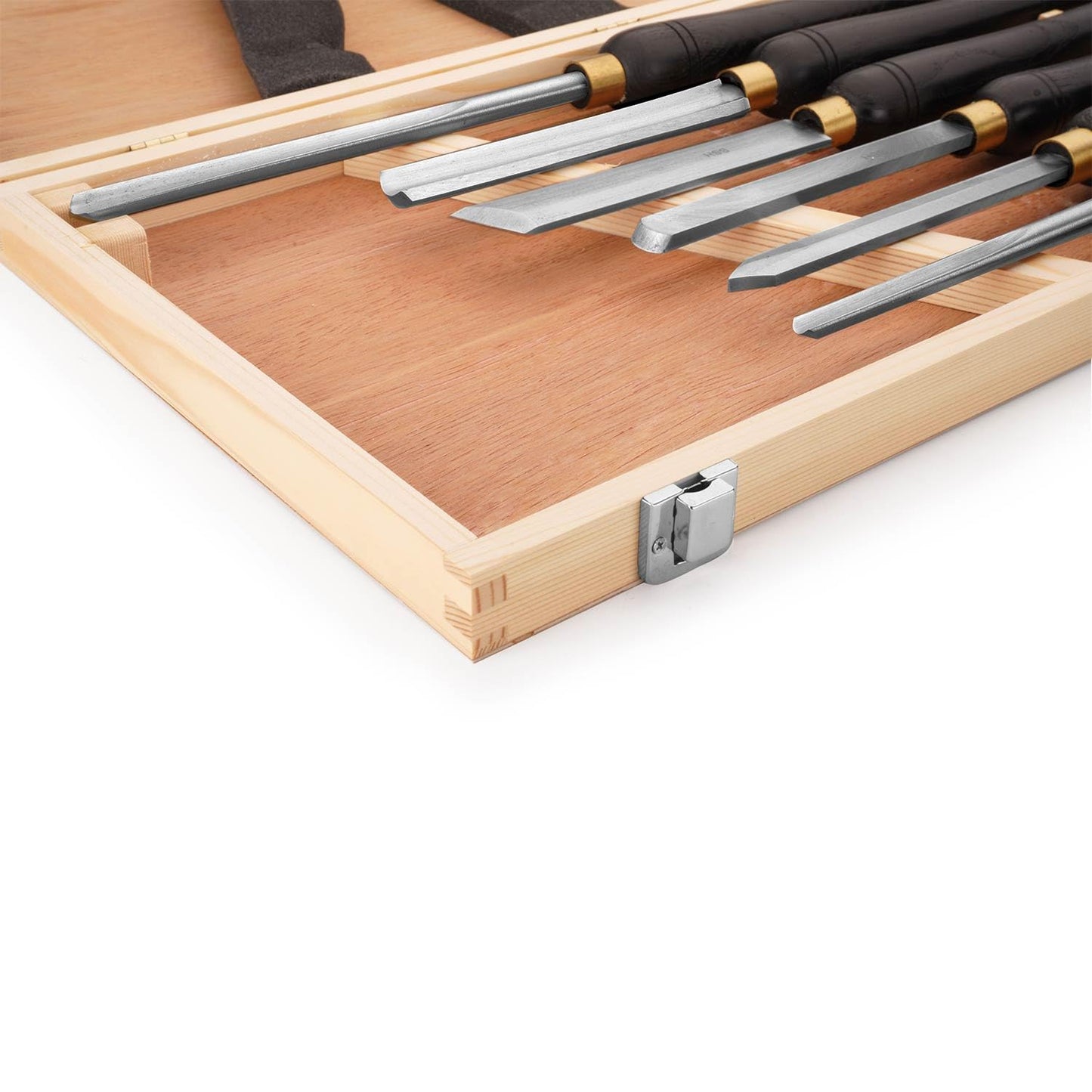 16-to-22-Inch HSS Wood Turning Tools Lathe Chisel Set of 6 pcs