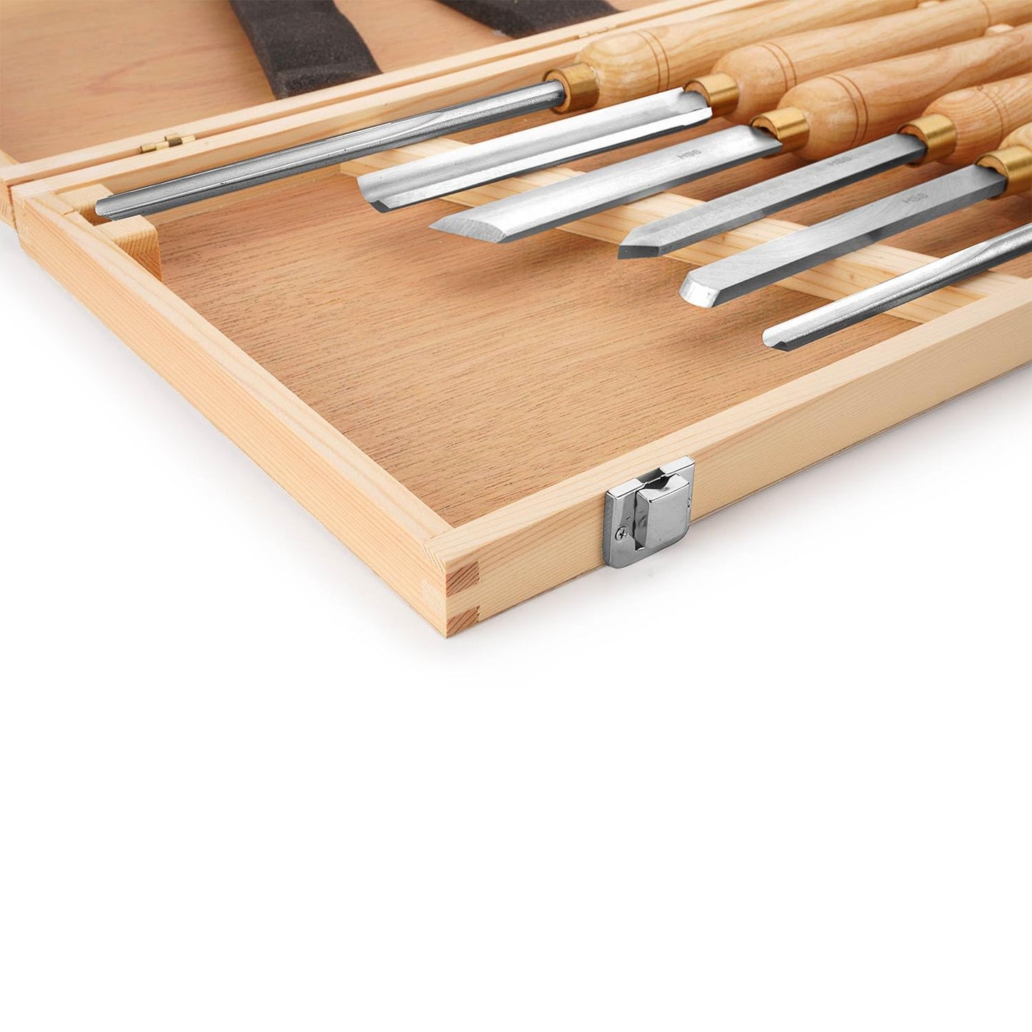 16-to-22-Inch HSS Wood Turning Tools Lathe Chisel Set of 6 pcs