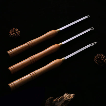 Woodturning Carbide Lathe Tools, set of 3